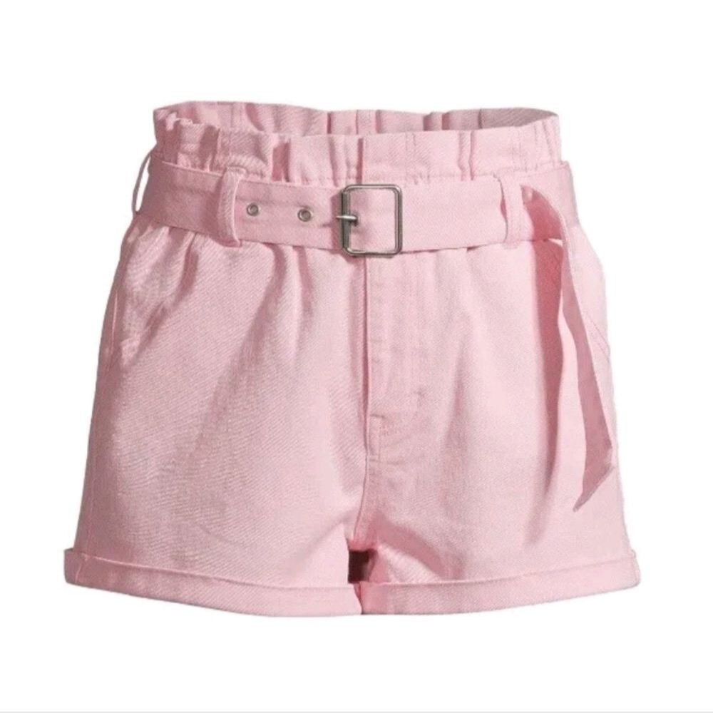 Pacsun Women's Light Pink Large Mom Shorts